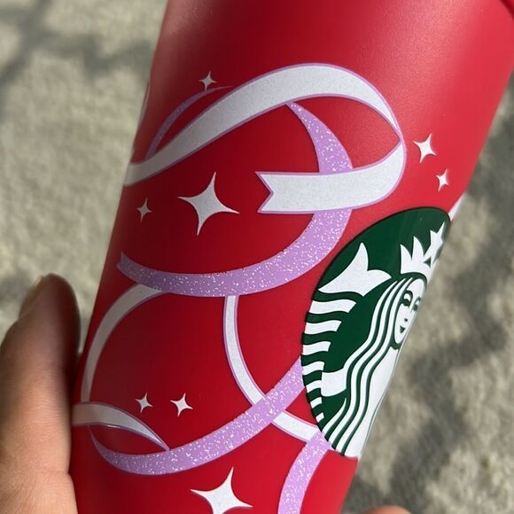 Starbucks Reusable Holiday Red Cup Limited Edition date code says 2013 like new - Picture 5 of 6